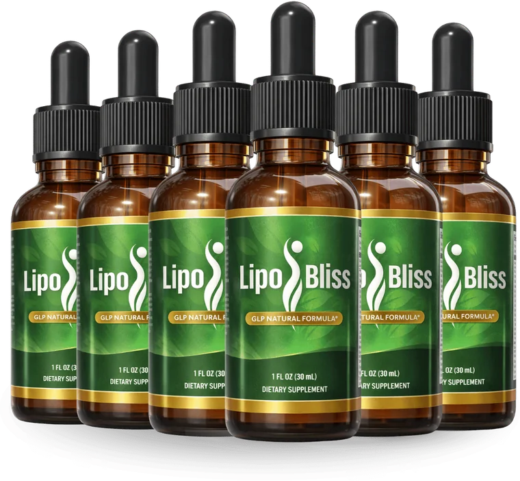 LipoBliss 6 Bottles package